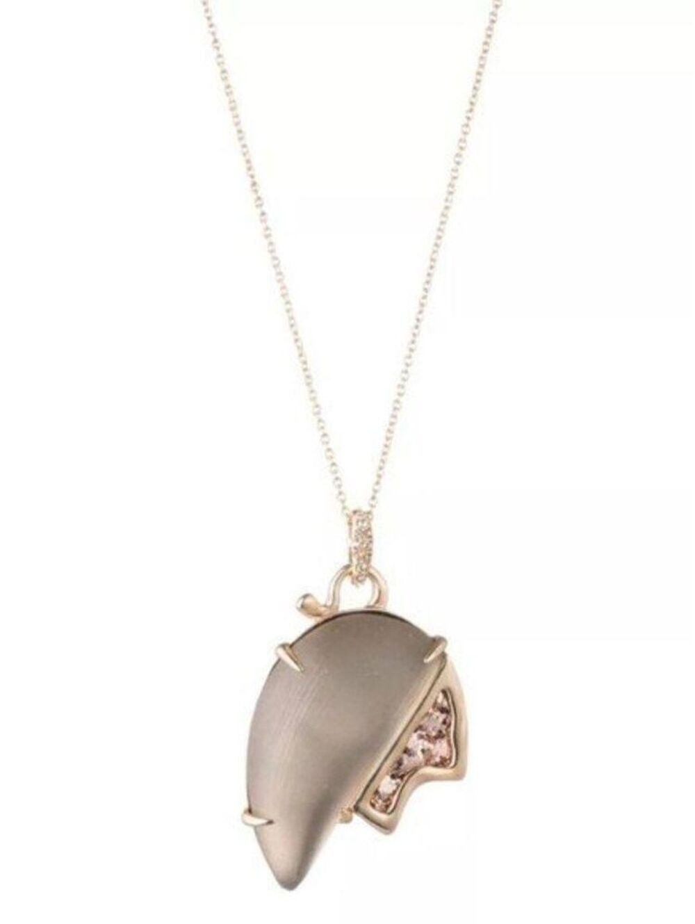 Alexis Bittar Abstract Tulip Glitter Necklace